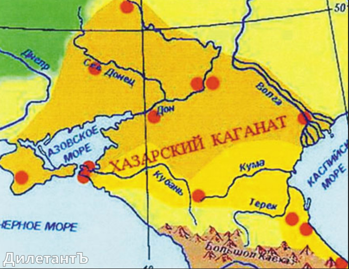 карта каганата