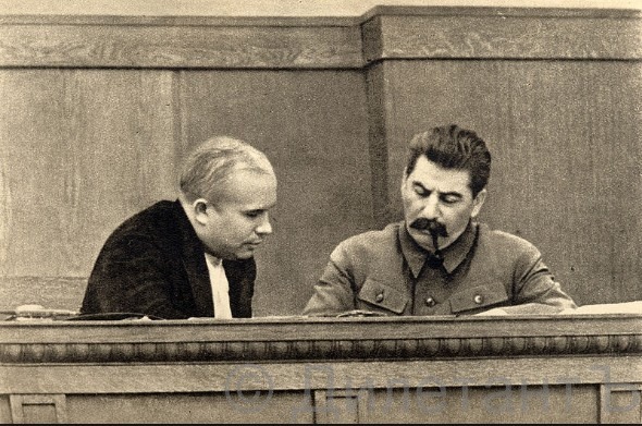 Хрущ и Сталин